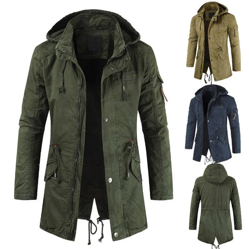 Drune | Herren-Winterjacke, mit Kapuze & isolierend