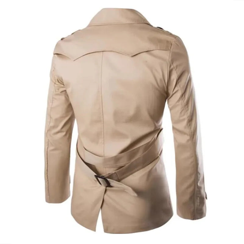 Drune | Männer Stylish Trenchcoat - Bequem & Warm