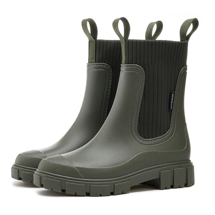 Drune | Wasserdichte Stiefeletten mit Chunky Sohle