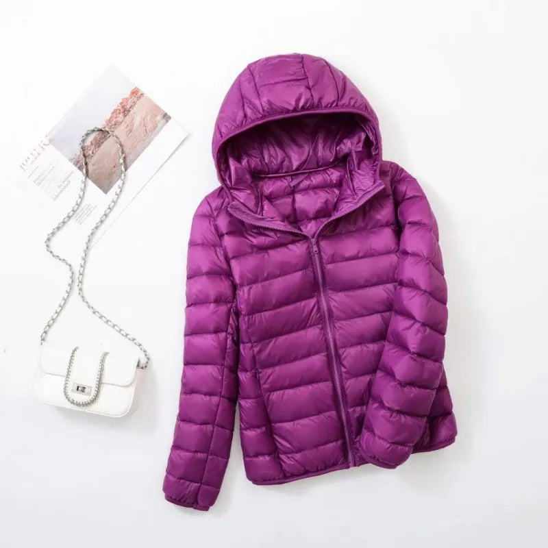Drune | Kapuzen Daunenjacke Spezielle Winter