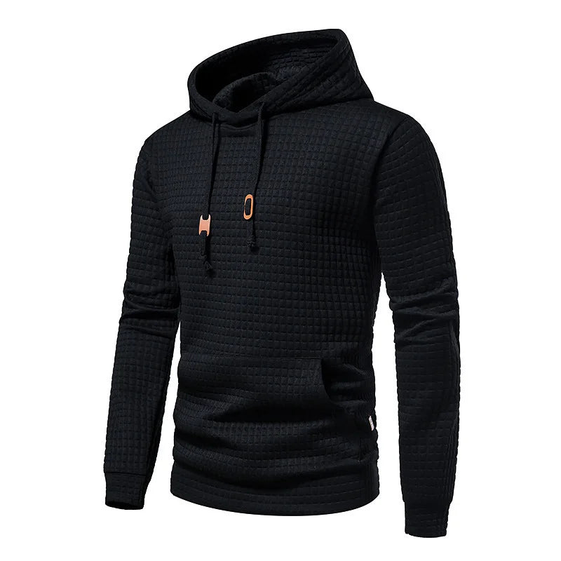 Drune | Herren Kapuzenpullover - Sommer Hoodie für Herren mit Struktur & Stil