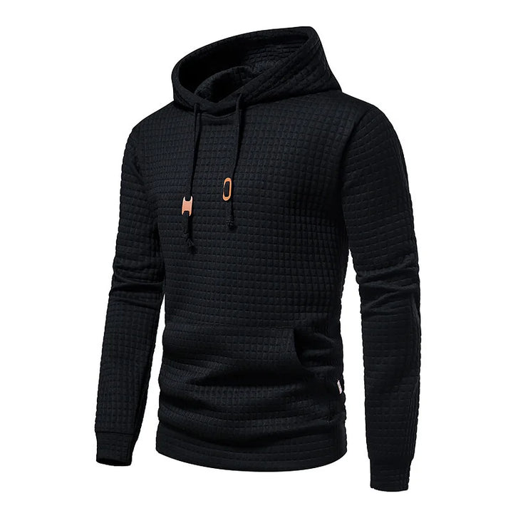 Drune | Herren Kapuzenpullover - Sommer Hoodie für Herren mit Struktur & Stil