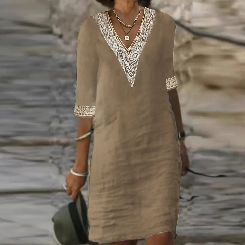 Stilvolles Sommerkleid für Warme Sommertage | Drune