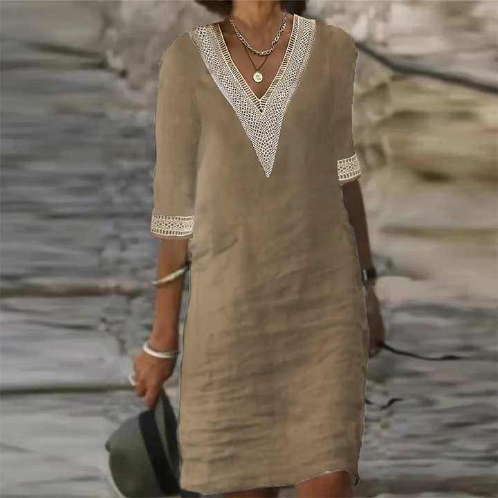 Stilvolles Sommerkleid für Warme Sommertage | Drune