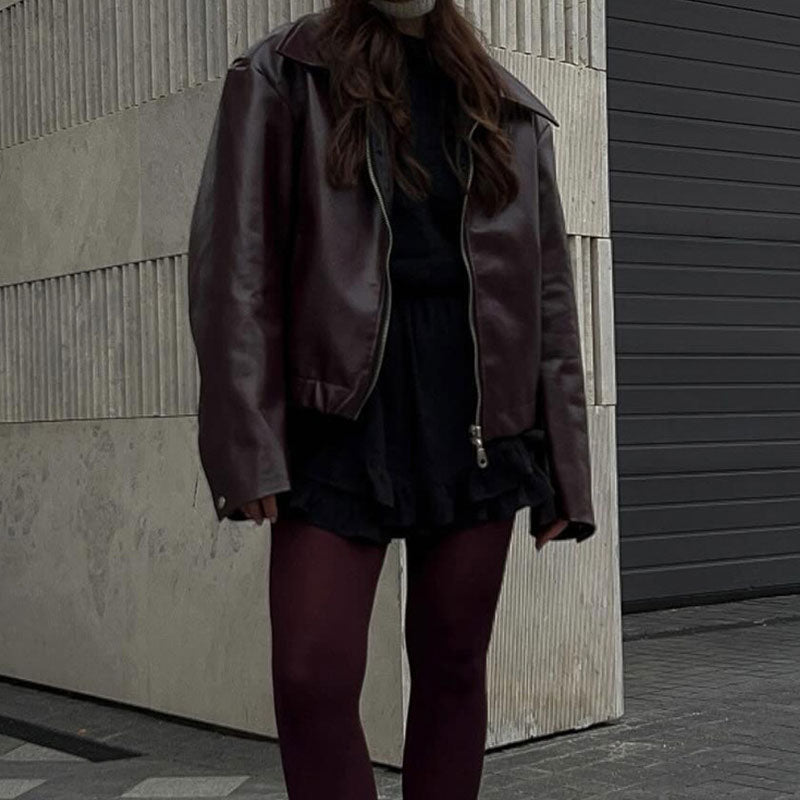 Drune | Modische Jacke mit langen Ärmeln und Reißverschluss