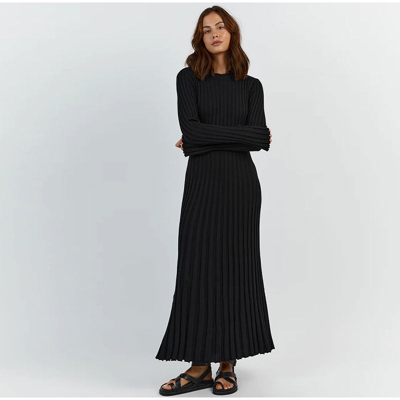 Drune | Maxi Strickkleid