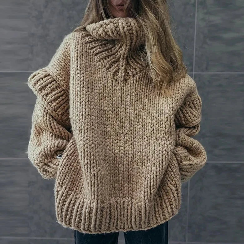 Drune | Oversized Sweatshirt Mit Rollkragen
