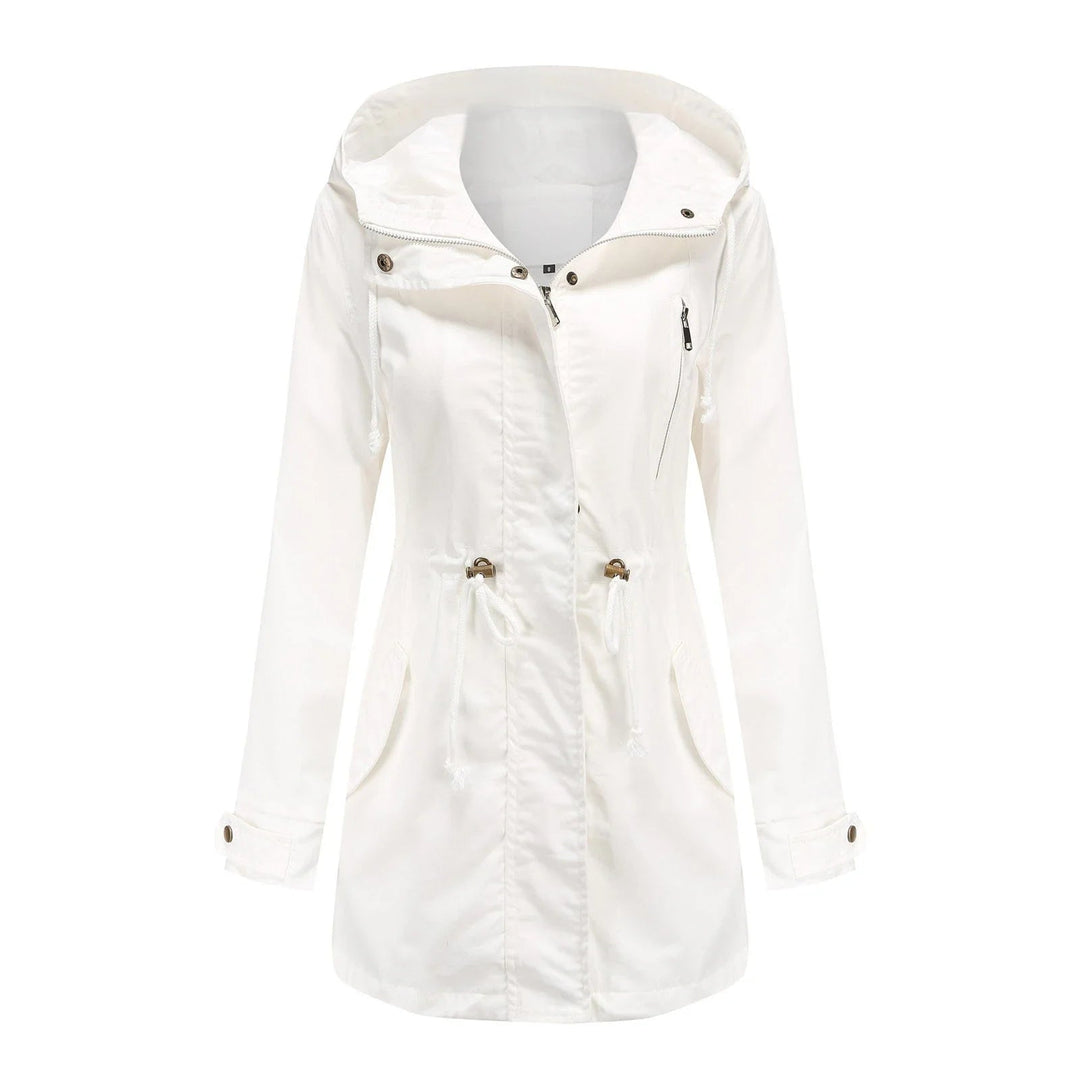 Drune Elegante Wasserdichte Outdoor Regenjacke Für Damen | Perfekt Für Outdoor-Aktivitäten