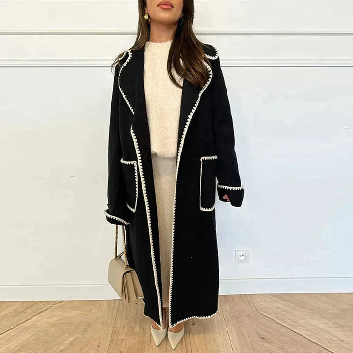 Drune | Kuscheliger Langer Damen-Trenchcoat