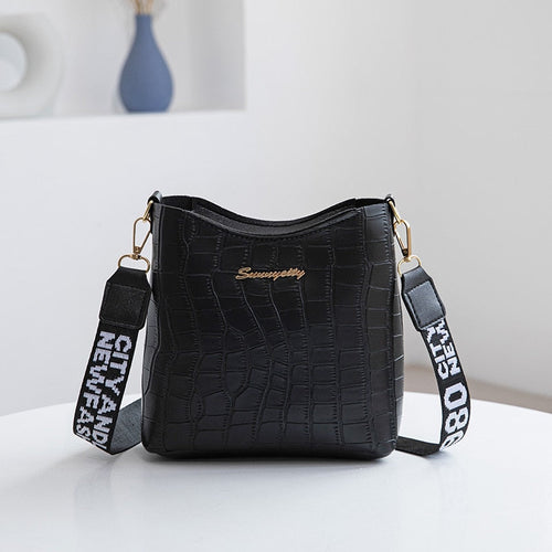 Drune Jaunty Umhängetasche | Damen Mini Crossbody Eimer Handtasche