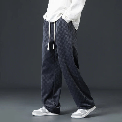 Drune | Stylische Jogginghose Mit Karomuster