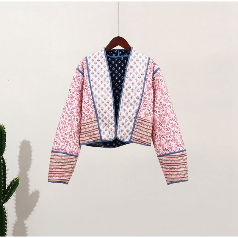 Drune | Damenjacke mit Blumenmuster