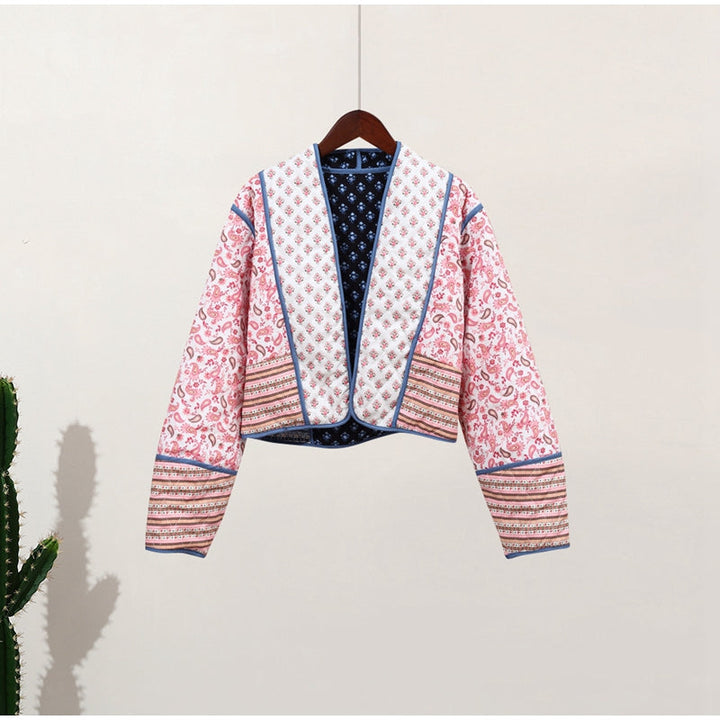 Drune | Damenjacke mit Blumenmuster