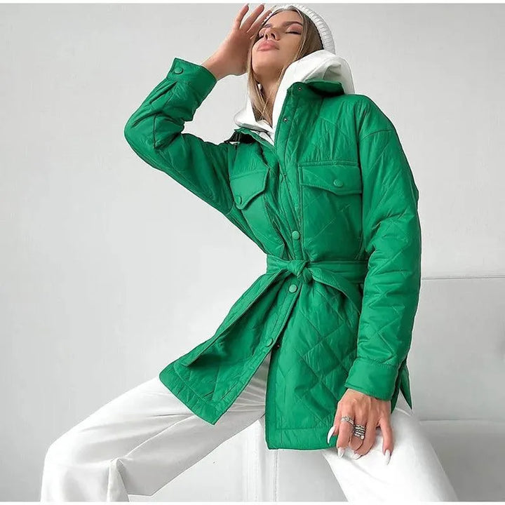 Drune | Jacke Stylisch Druckknopfverschluss, Geräumige Taschen Ideal für Den Herbst