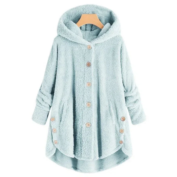 Drune | Fleece Jacke für Damen - Mit Kapuze