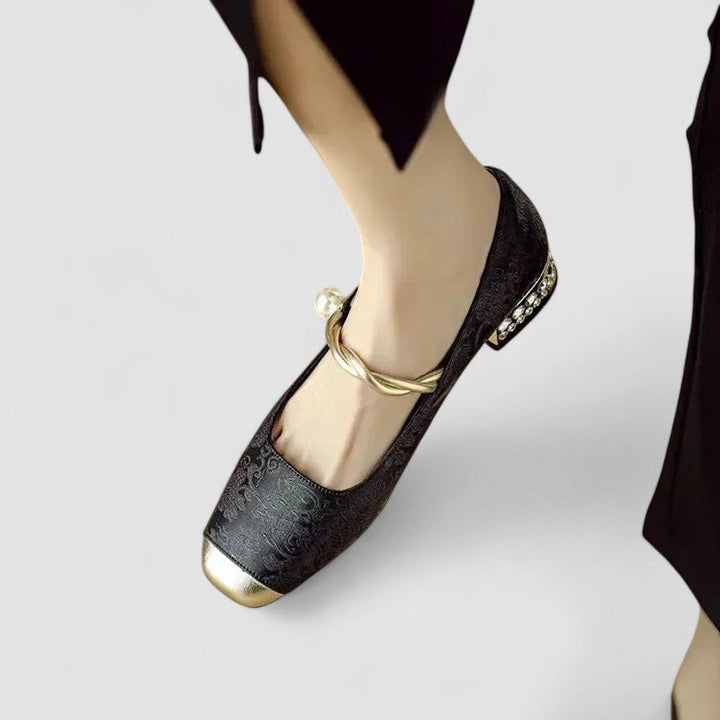 Orthopädische Mary Jane Schuhe Drune