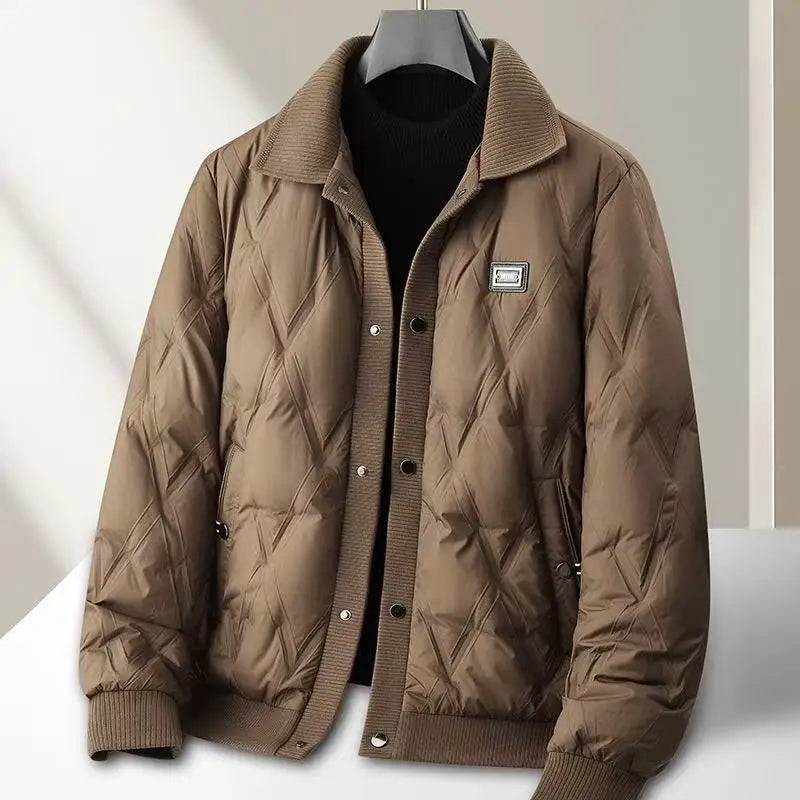 Drune | Gepolsterte Steppjacke - Lässiger Schnitt mit geripptem Kragen und Manschetten