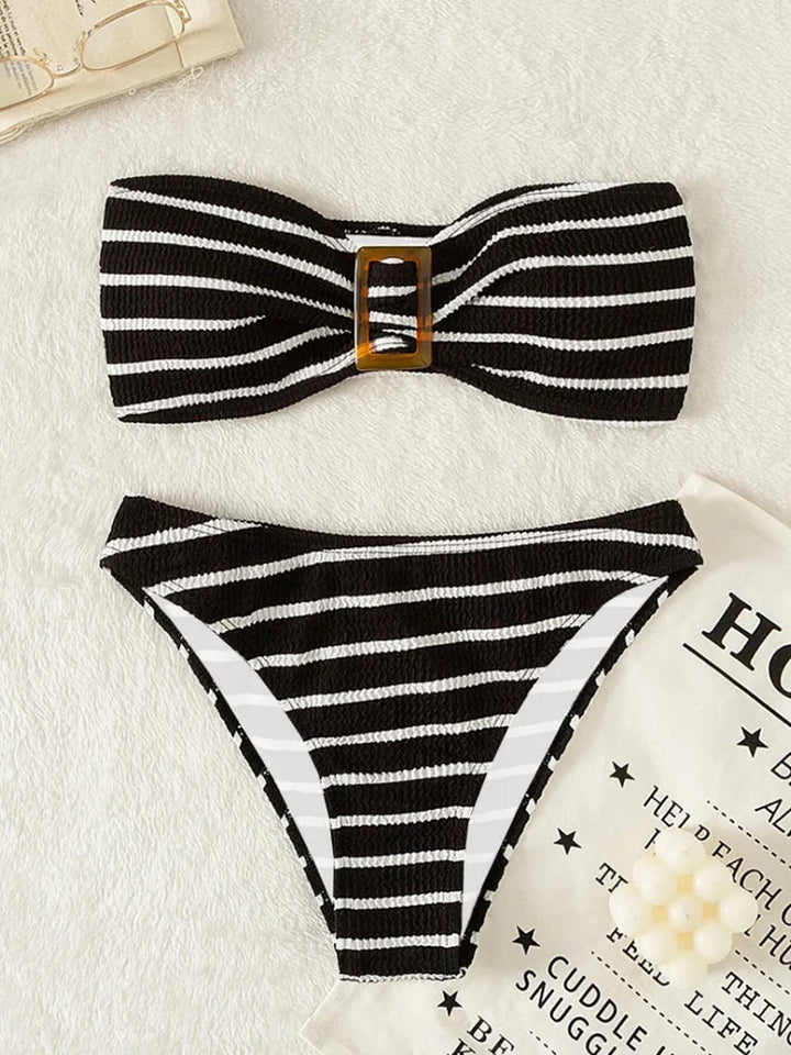 Drune Bandeau-Bikini-Set