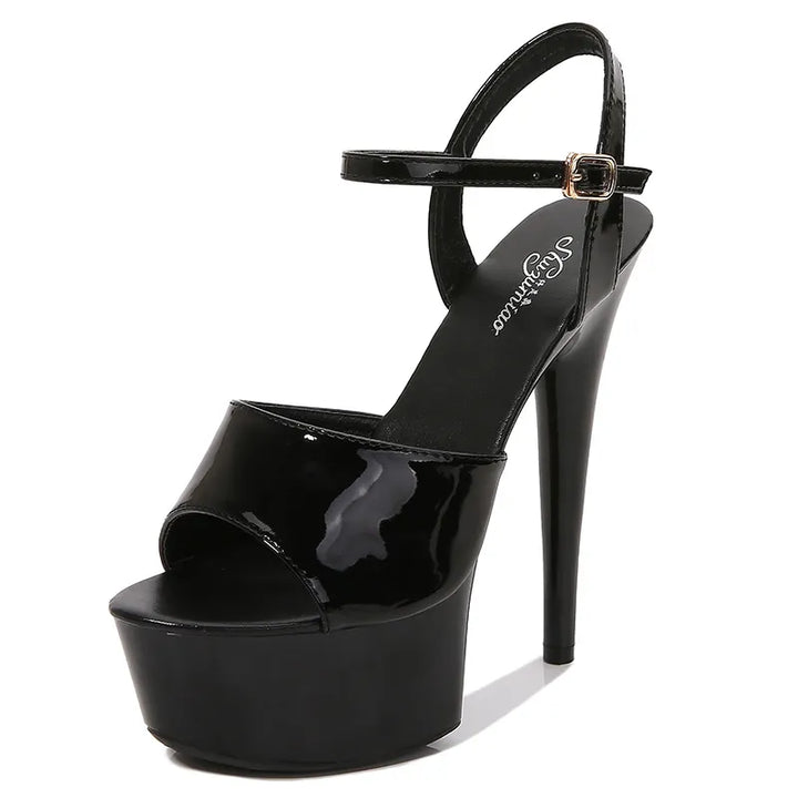 Drune | Linger Like A Tattoo Kiss Pump Sandalen