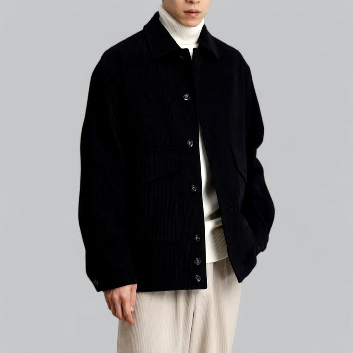 Drune | Vielseitige Knopfschluss Winterjacke