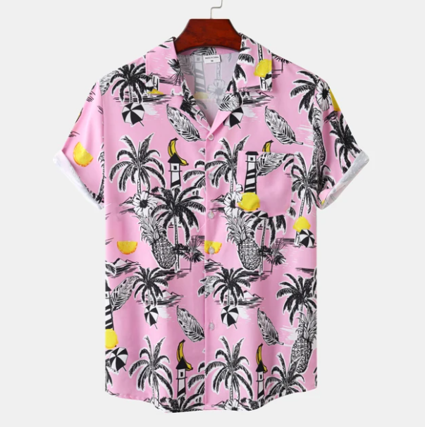 Drune | Hawaii Surf Floral Hemd für Herren
