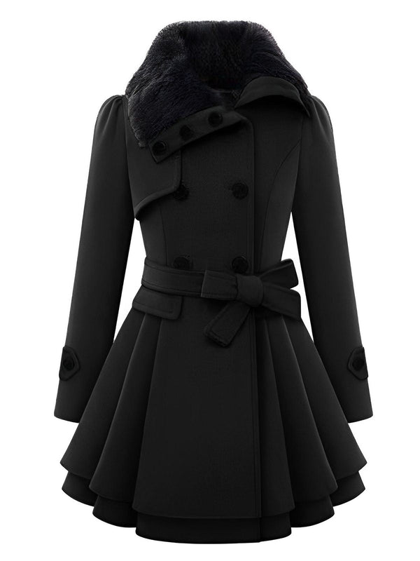Drune | Winterjacke mit Pelzfutter für Damen