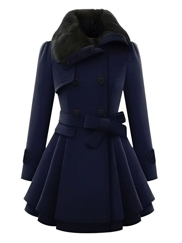 Drune | Winterjacke mit Pelzfutter für Damen