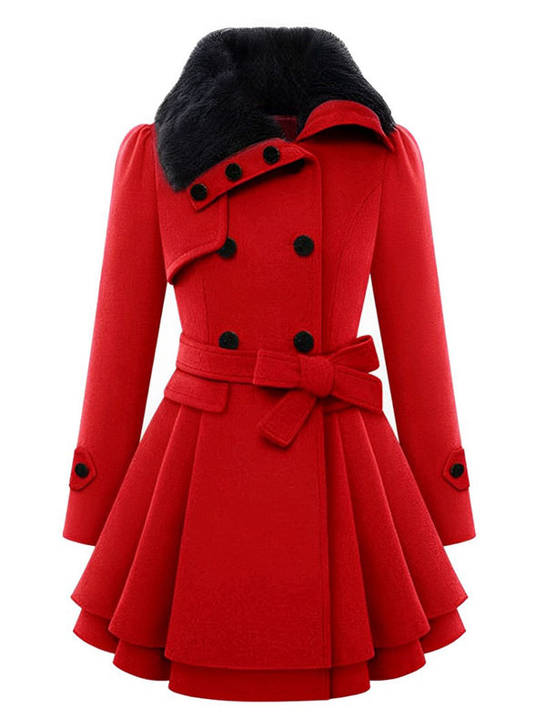 Drune | Winterjacke mit Pelzfutter für Damen