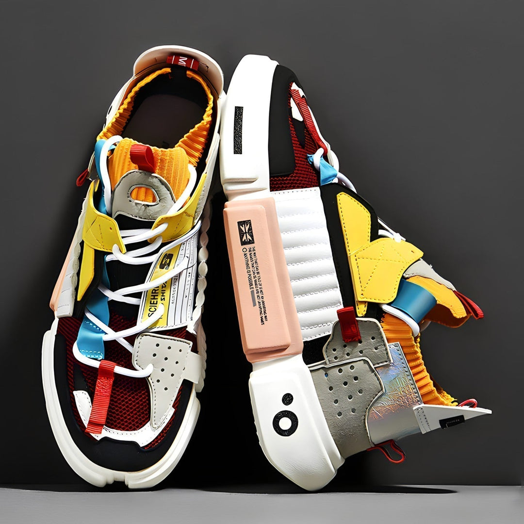 Drune | Streetwear Sneakers Gemischte Farben