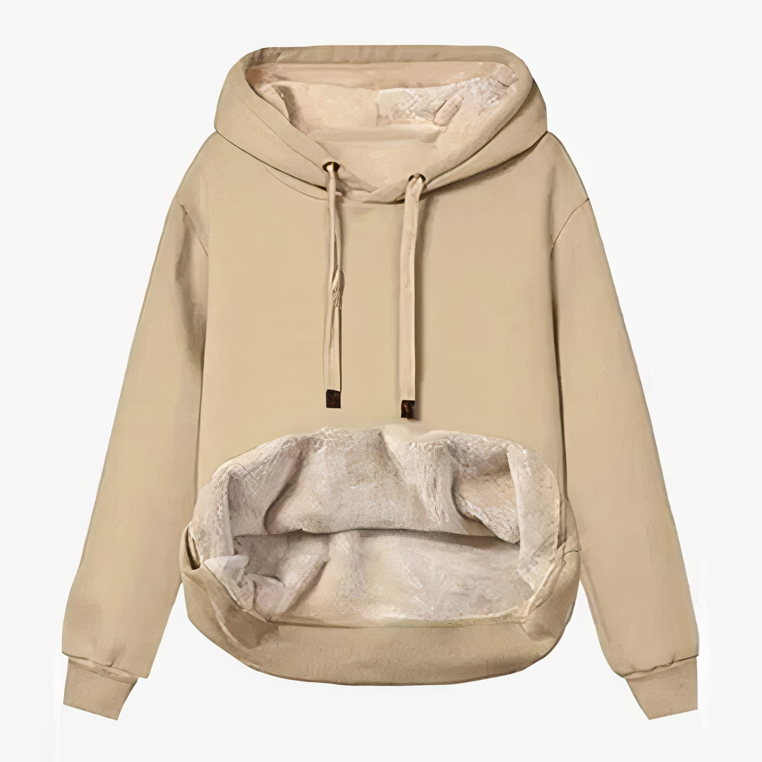 Drune - Hoodie Gefüttert Mit Fleece