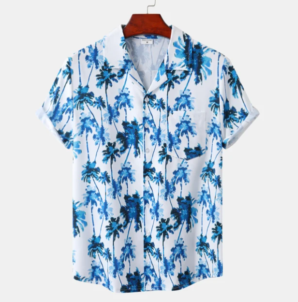 Drune | Hawaii Surf Floral Hemd für Herren