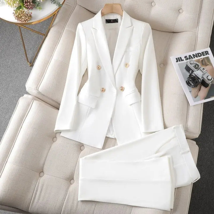 Drune | 3-teiliges Blazer-Set - stilvolle Damenblazer aus hochwertigem Stoff