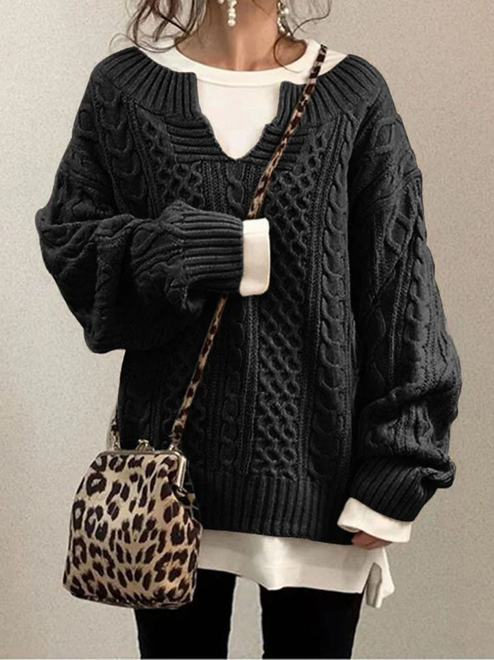 Drune | Pull aus dickem und gemütlichem Strick für einen zeitlosen Look