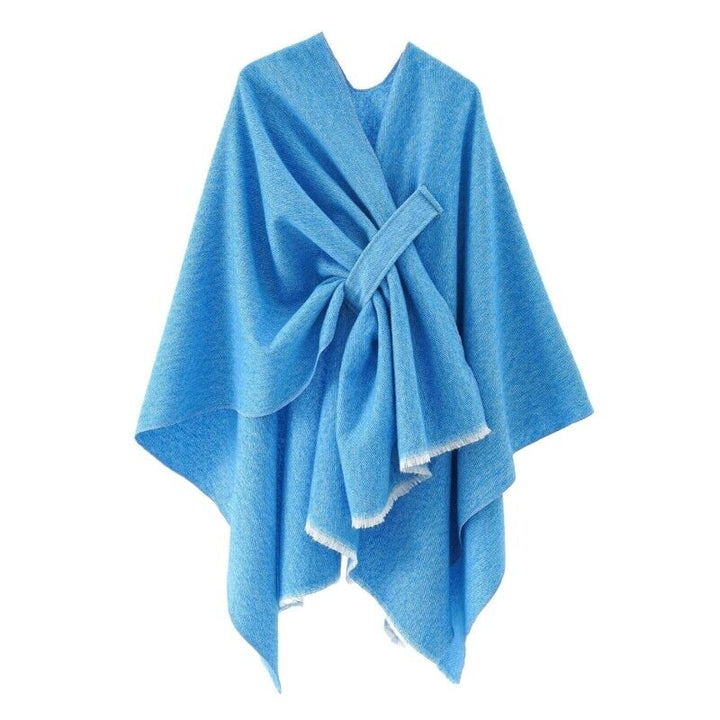 Drune | Kaschmir Poncho Retro & Stilvoll