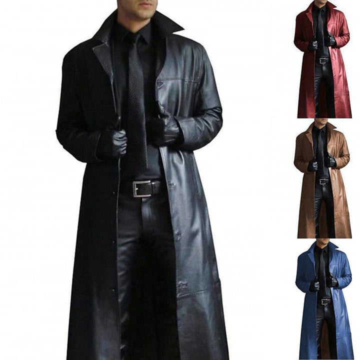 Drune | Premium Herrenledermantel Elegant & Zeitlos