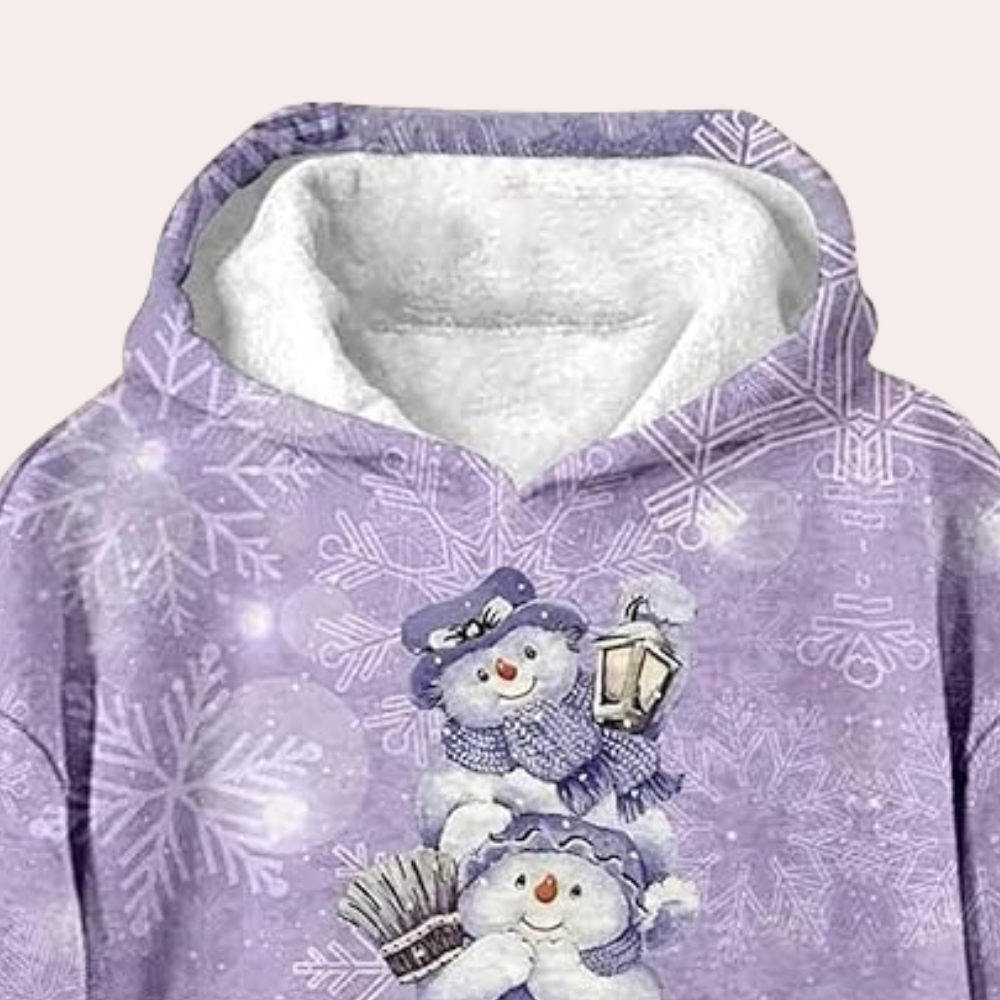Drune | Gemütlicher Winterkapuzenpullover für Damen