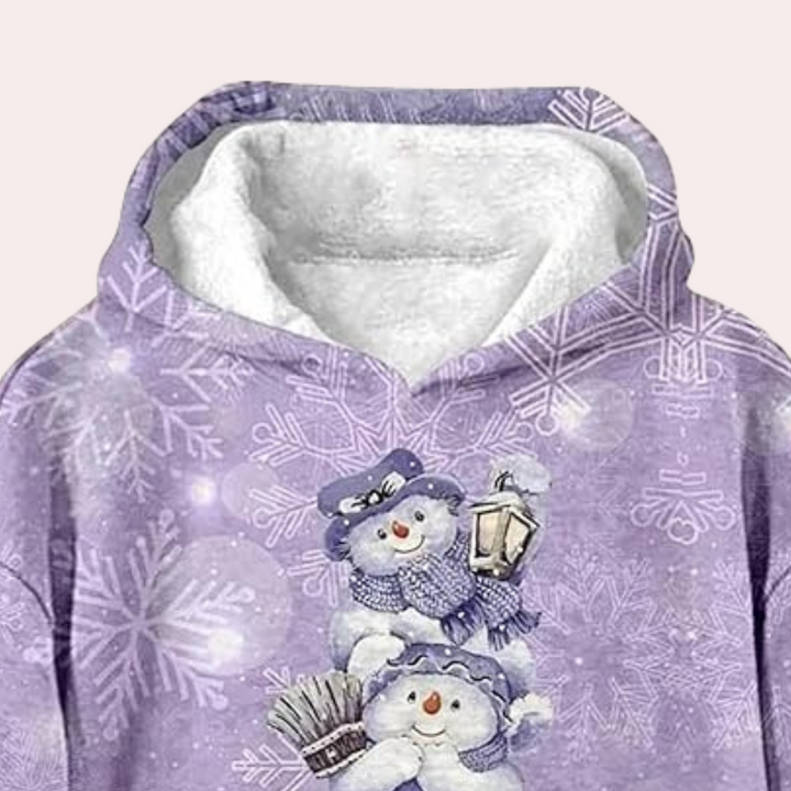Drune | Gemütlicher Winterkapuzenpullover für Damen