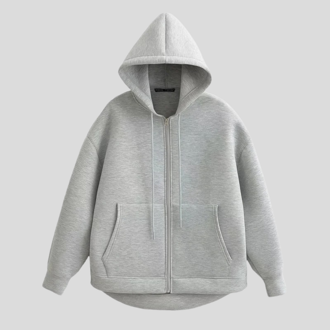 Drune | Damen Kapuzenjacke mit Reißverschluss