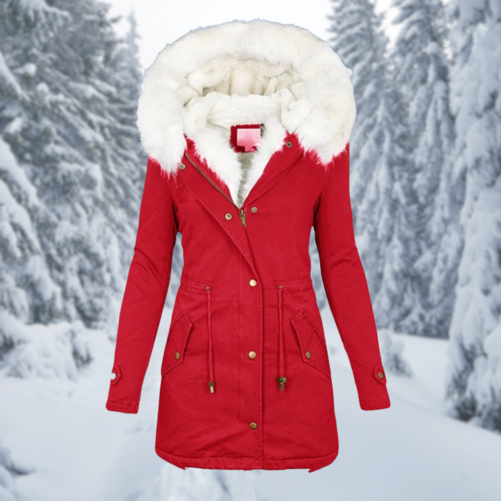 Drune | Winter Frauen Warm Jacke mittel Lang