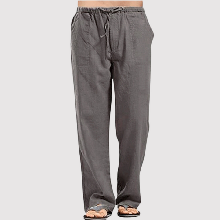Drune | Herren Baumwoll Leinen Hose