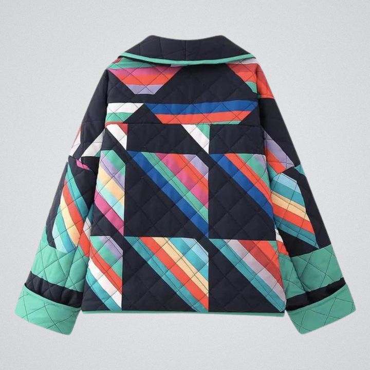 Drune | Retro Jacke Mit Polokragen