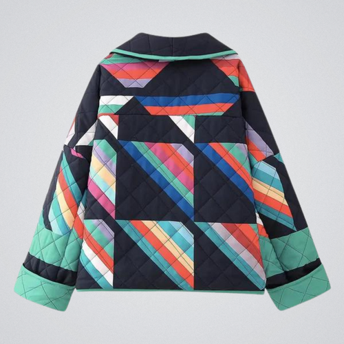 Drune | Retro Jacke Mit Polokragen