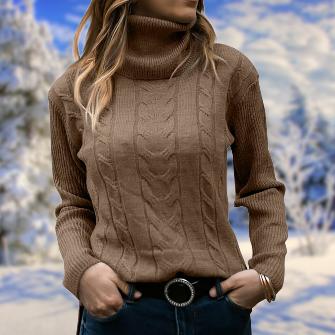 Drune | Rollkragenpullover Mit Schlichtem Stil