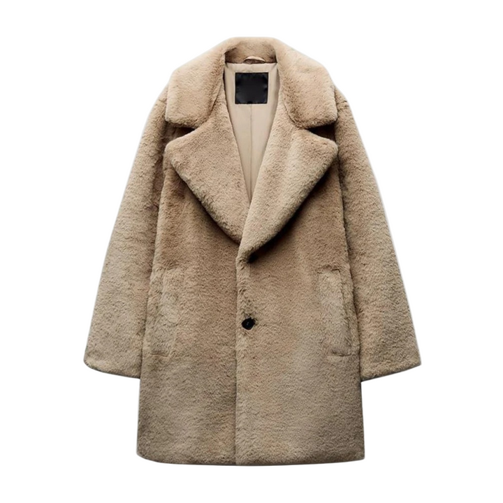 Drune | Damen Teddyjacke Warmer Winterstil
