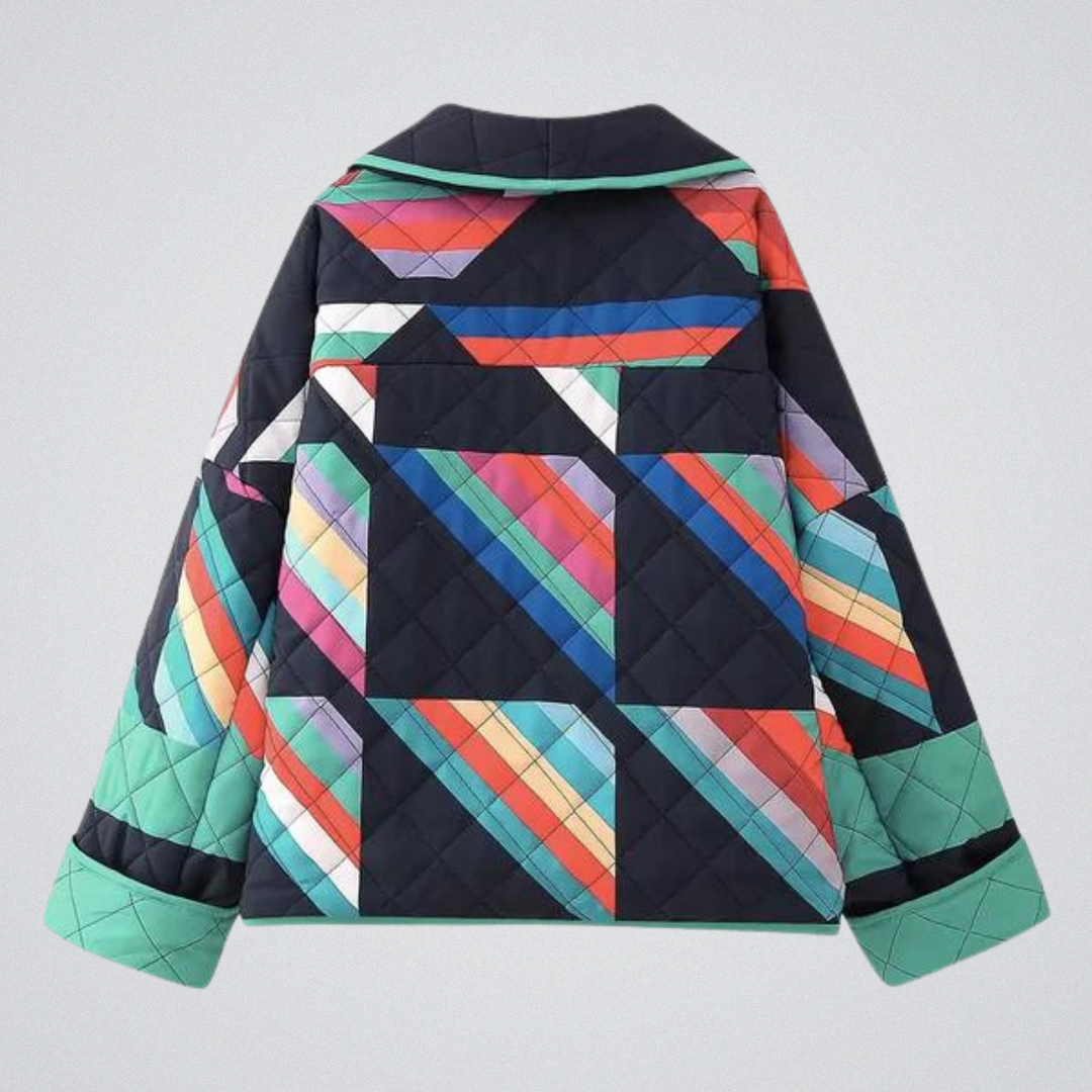 Drune | Retro Jacke Mit Polokragen