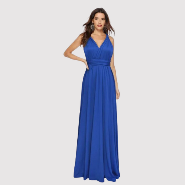 Drune | Wandelbar Elegantes Kleid in Vielseitiger Wickeloptik