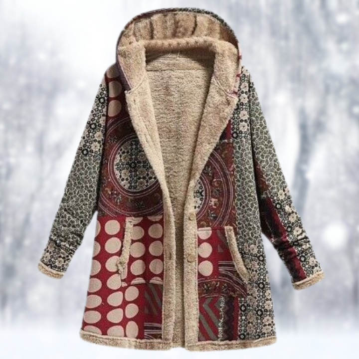 Drune | Lange Fleecejacke Mit Gemütlicher Kapuze