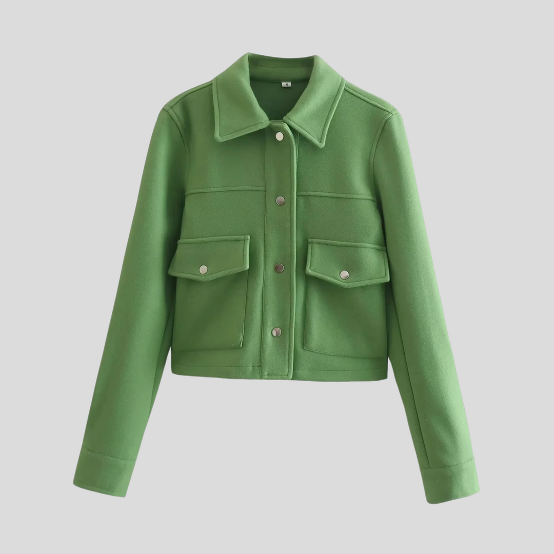 Drune | Damen Button Langarmmantel