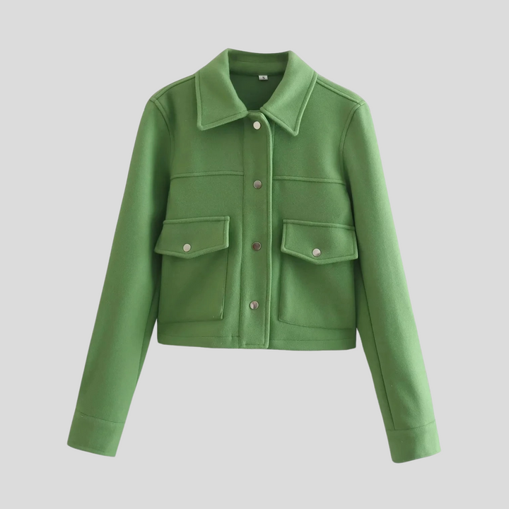 Drune | Damen Button Langarmmantel
