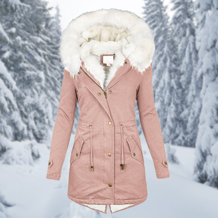Drune | Winter Frauen Warm Jacke mittel Lang